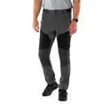 Pánske turistické nohavice NORTHFINDER SILVESTRE-411greyblack · záber 1