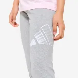 ADIDAS ADIDAS dievčenské bavlnené legíny sivé 7-8 r (128 cm) · záber 2