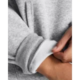 Dámská zateplená mikina s kapucí UNDER ARMOUR Rival Fleece Wordmark Hoodie-GRY · záber 3