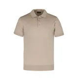 Pánské polo tričko s krátkým rukávem VOLCANO O-MORO-BEIGE · záber 4