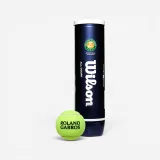 WILSON Tenisové loptičky Roland Garros All Court Speed 4 ks žlté bez · záber 2
