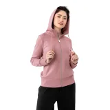 Dámska mikina so zipsom VOLCANO B-ALEXA-PINK · záber 2