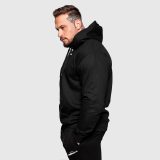 Oversize pulóver Iron Aesthetics Cozy, fekete · záber 5