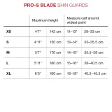 G-FORM Holenné chrániče Pro-S Blade čierne M · záber 2