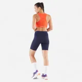 KIPRUN Dámske bežecké cyklošortky Run 900 Light tmavomodré S · záber 2