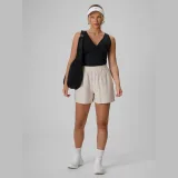 Top slim s řasením dámský - černý · záber 2