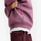 DECATHLON Unisex mikina s okrúhlym výstrihom Elementals fialová XS · záber 2