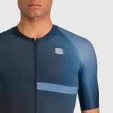 Pánský cyklistický dres s krátkým rukávem SPORTFUL Bomber jersey, black galaxy blue · záber 5