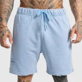 Pánské kraťasy Iron Aesthetics X Washed, modré · záber 2