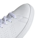 ADIDAS Detské tenisky Adidas Advantage na šnúrky od 35 do 39 bielo-zelené 37 · záber 2