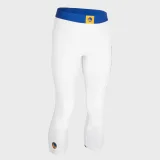TARMAK 3/4 legíny na basketbal NBA Golden State Warriors unisex 500 biele XL (W39 L34) · záber 2