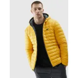 Pánská turistická bunda 4F DOWN JACKET-AW23TDJAM242-20S-DEEP BLACK · záber 3