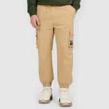 Casual cargo kalhoty pánské - béžové · záber 2