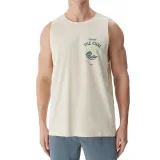Pánske tielko 4F TSHIRT-WSS24TTSHM1319-83S-BEIGE · záber 5