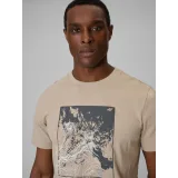 Pánské tričko s krátkým rukávem 4F TSHIRT M2825-83S-BEIGE · záber 5