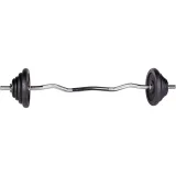 Nakladací činkový set inSPORTline Castblack 120 cm/30 mm 45 kg · záber 2