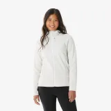 QUECHUA Dámska fleecová mikina MH500 biela 2XL · záber 1