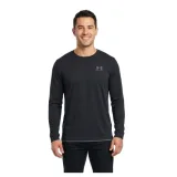 Pánské tréninkové tričko s dlouhým rukávem UNDER ARMOUR UA SPORTSTYLE LEFT CHEST LS-BLK · záber 1