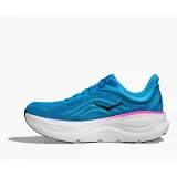 Dámska bežecká obuv HOKA Bondi 9 W skyward blue neon fuchsia · záber 3