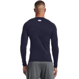 Pánské kompresní tričko s dlouhým rukávem UNDER ARMOUR UA HG Armour Comp LS-NVY · záber 2