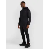Pánská zateplená tréninková mikina se zipem 4F SWEATSHIRT FNK M560-WAW25TFSWM560-20S-DEEP BLACK · záber 4