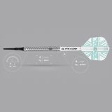 Darts szett TARGET soft 90% wolfram, Rob Cross 19g gravírozott · záber 1