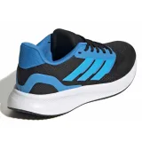Chlapčenská športová obuv (tréningová) ADIDAS Runfalcon 5 Jr core black lucid aquamarine lucid ray blue · záber 3