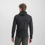 Pánská cyklistická bunda s kapucí SPORTFUL Metro softshell, black · záber 3