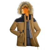QUECHUA Hrejivá a nepremokavá turistická bunda SH500 U-Warm pre deti od 7 do 15 rokov 12-13 r (151-160 cm) · záber 2