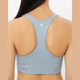 Salomon SHAKEout CORE BRA W - Veľkosť: L | Farba: Sivá · záber 4