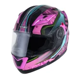 W-TEC Pezzon Magenta ružovo-čierna - L (59-60) · záber 3