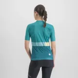 Dámský cyklistický dres s krátkým rukávem SPORTFUL Snap w jrs, shade spruce light green · záber 4