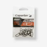 CAPERLAN Rybárska karabínka Snap black nickel 10 ks 3 · záber 1