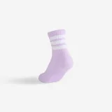 ADIDAS ADIDAS detské vysoké tenisové ponožky 3 páry fialovo-ružové 31-33 · záber 2