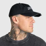 Distressed siltes sapka Iron Aesthetics ASTHX, fekete · záber 3