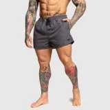 Pánské plavky Iron Aesthetics Beach Mode, šedé · záber 5