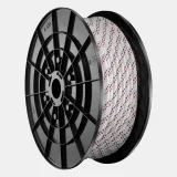 SIMOND Cievka polostatického lana Stat 10,5 mm × 100 m biela bez · záber 1