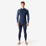 DECATHLON Celotelová pánska kombinéza Essentiel na šnorchlovanie a potápanie 2 mm modrá M · záber 1