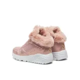 Dívčí kotníkové zimní boty SKECHERS Uno Lite Comfurt Collar mauve · záber 3