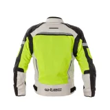 Pánska letná moto bunda W-TEC Saigair Farba Fluo Yellow-Black, · záber 5