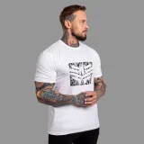 Pánske tričko Iron Aesthetics Tactical, biele · záber 2
