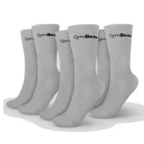 GymBeam Ponožky 3/4 Socks 3Pack Grey - Barva: sivá · záber 1