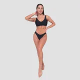 GymBeam Sportovní vrchní díl plavek Black - Velikost: XS | Barva: Čierna | Hmotnost: 0,064 kg · záber 5