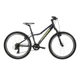 Kross Hexagon JR 1.0 24" - model 2025 námornícka modrá / žltá / lesk - S (12", 130-150 cm) · záber 1