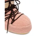 Kotníkové zimní boty MOON BOOT MB ICON LOW FLEECE, J001 PINK · záber 5