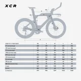 VAN RYSEL Triatlonový bicykel XCR Ultegra Di2 2x12 PWM matný sivý M · záber 2