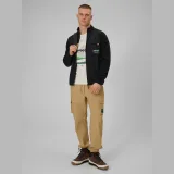 Pánský regular fleece se stojáčkem - černý · záber 2
