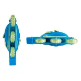 Detské kolieskové korčule WORKER TriGo Skate LED - so sv. kolieskami Farba modrá, · záber 5