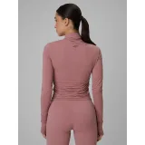 Dámské tréninkové tričko s dlouhým rukávem 4F LONGSLEEVE FNK F502-56S-LIGHT PINK · záber 4