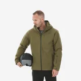 WEDZE Pánska lyžiarska/snowboardová bunda JKT 500 kaki L · záber 1